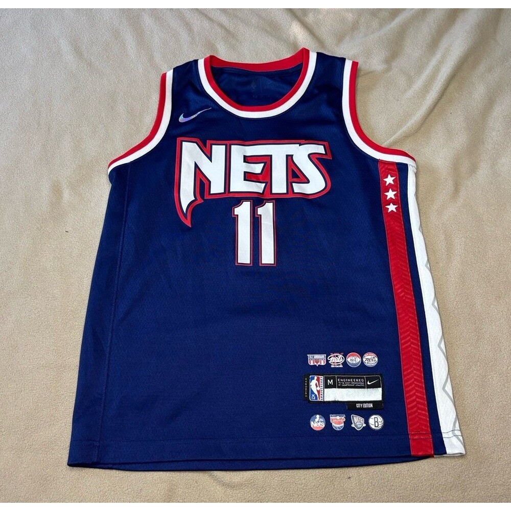 Kyrie Irving #11 Jersey Nike Brooklyn Nets Swingman City Edition Size Youth M